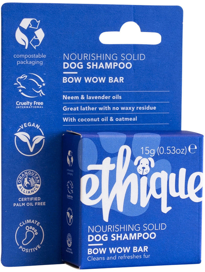 Ethique Dog Bar Shampoo Solid Bow Wow Bar 15g Health Co