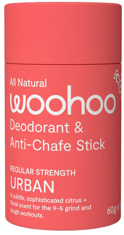 Woohoo Deodorant & Anti-Chafe Stick Urban 60g