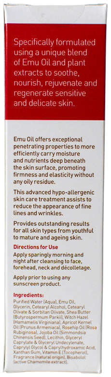 Emu Tracks Emu Oil Moisturiser (Activated Skin Care for Sensitive & Delicate Skin) 55g