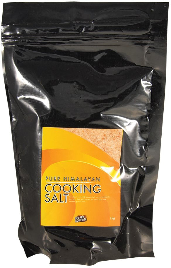 SaltCo Secret Squirrel Pure Himalayan Salt Cooking 1kg