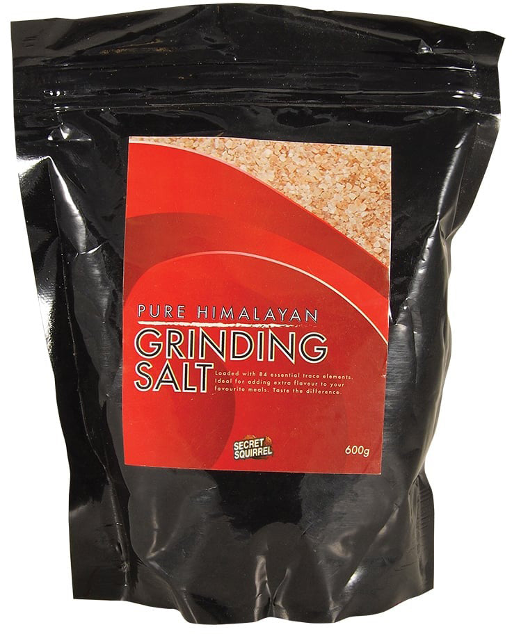 SaltCo Secret Squirrel Pure Himalayan Salt Grinding 600g