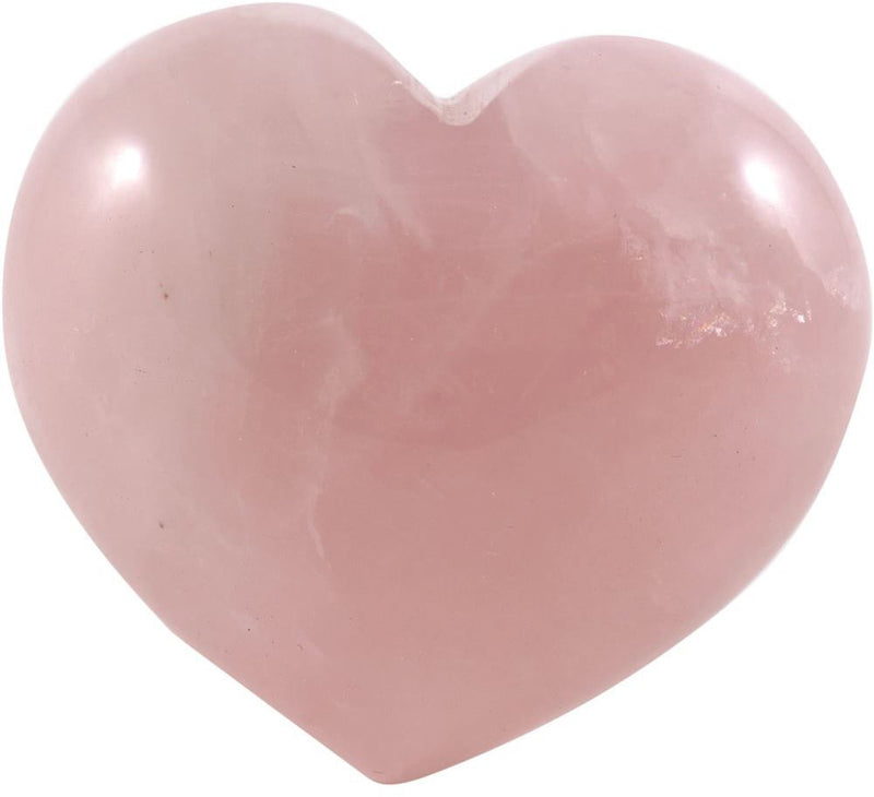 SaltCo Heart Rose Quartz