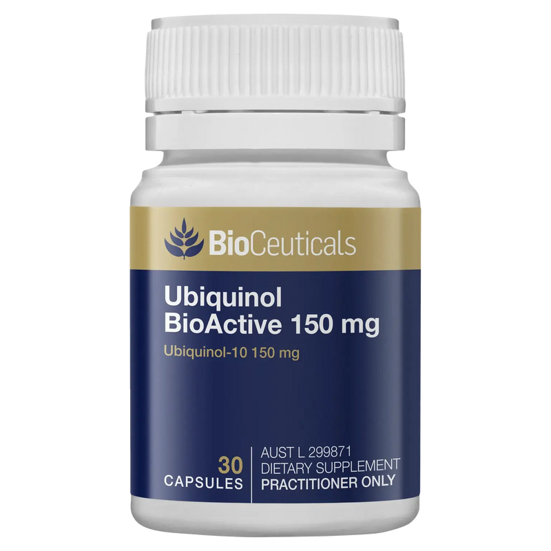 BioCeuticals Ubiquinol BioActive 150mg 30Capsules