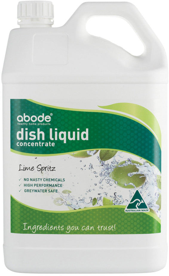 Abode Dish Liquid Concentrate Lime Spritz 4L