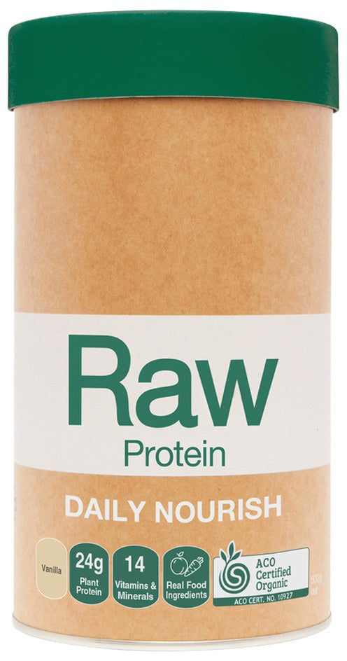 Amazonia Raw Protein Organic Daily Nourish Vanilla 500g