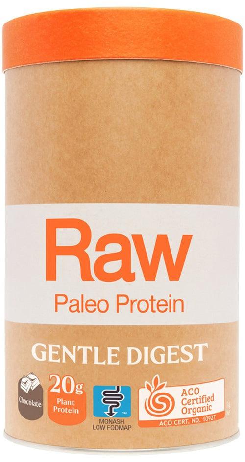 Amazonia Raw Protein Organic Paleo Gentle Digest Chocolate 1kg