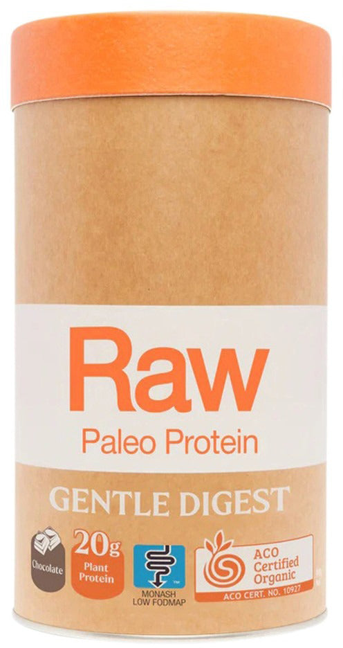 Amazonia Raw Protein Organic Paleo Gentle Digest Chocolate 500g