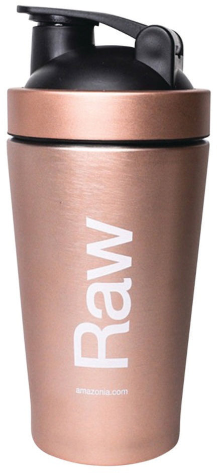 Amazonia Raw Stainless Steel Shaker Rose Gold 500ml