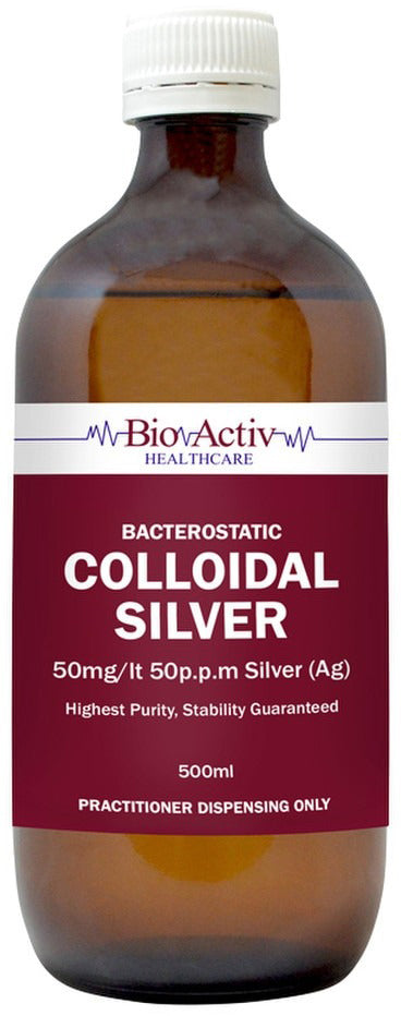 BioActiv Healthcare Colloidal Silver 50ppm 500ml