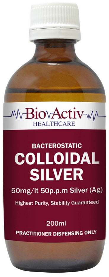 BioActiv Healthcare Colloidal Silver 50ppm 200ml