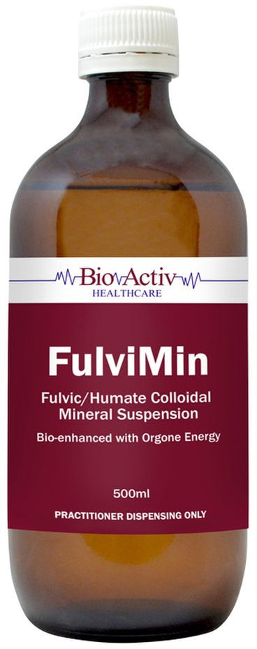 BioActiv Healthcare FulviMin Fulvic/Humate Colloidal Mineral Suspension 500ml