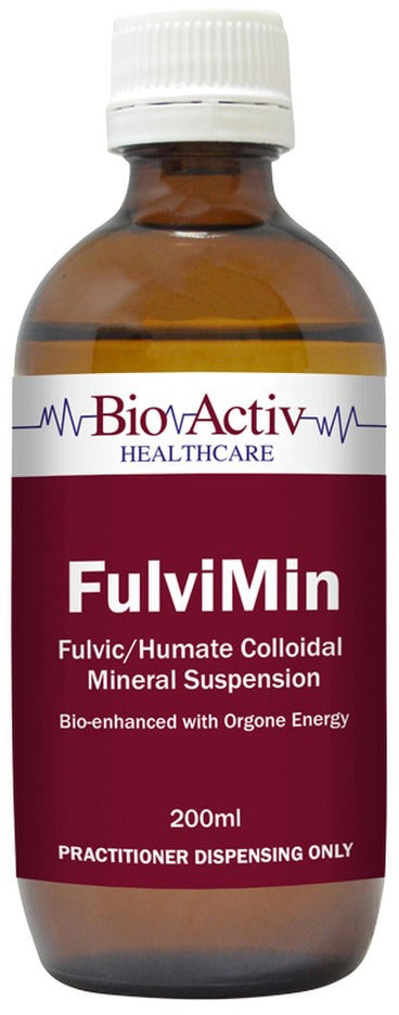 BioActiv Healthcare FulviMin Fulvic/Humate Colloidal Mineral Suspension 200ml