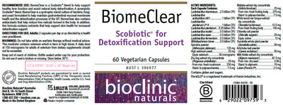 Bioclinic Naturals BiomeClear 60vc