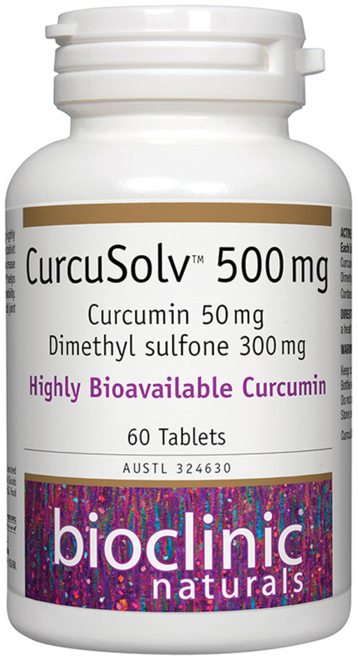 Bioclinic Naturals CurcuSolv 500mg 60t