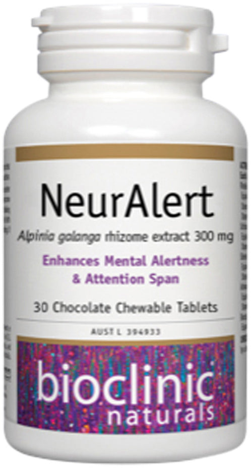 Bioclinic Naturals NeurAlert Chewable 30t