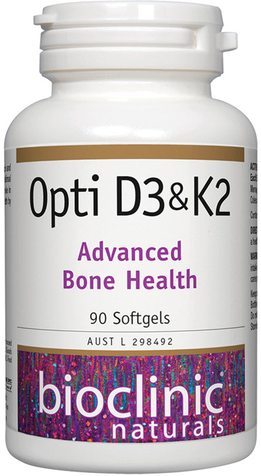 Bioclinic Naturals Opti D3 & K2 90c