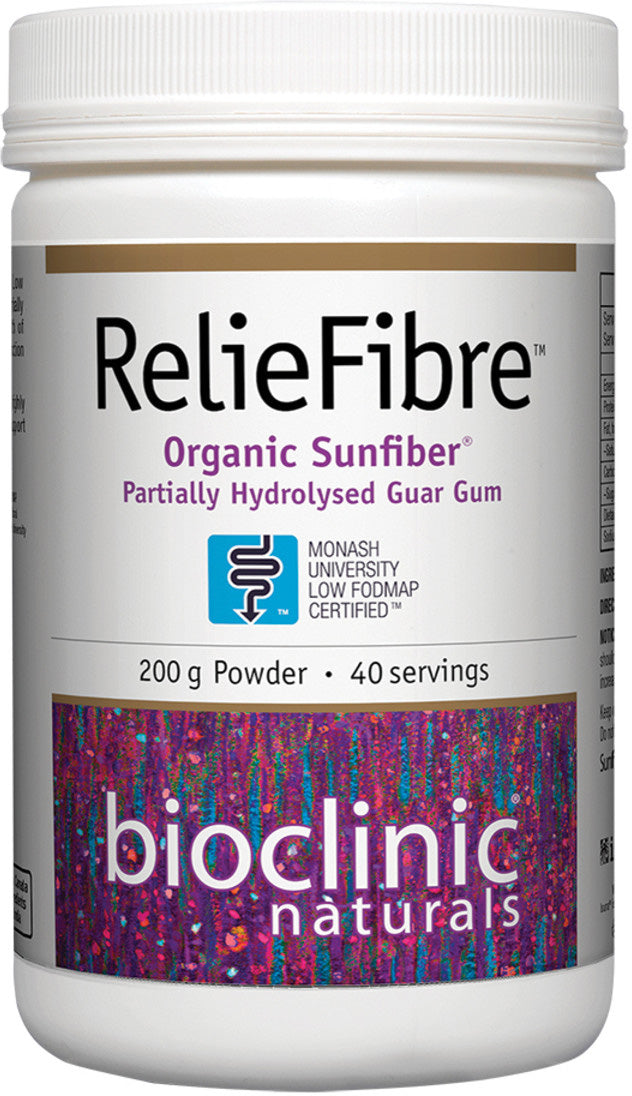 Bioclinic Naturals RelieFibre (Organic Sunfiber PHGG) 200g