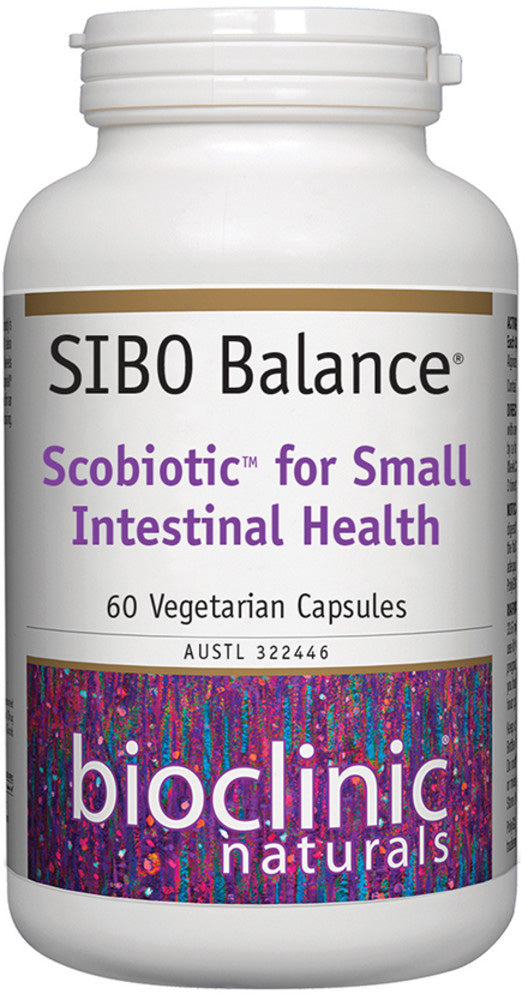 Bioclinic Naturals Sibo Balance 60 Veg Capsules