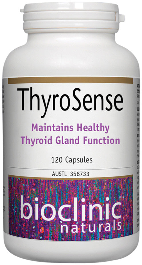 Bioclinic Naturals ThyroSense 120 Capsules