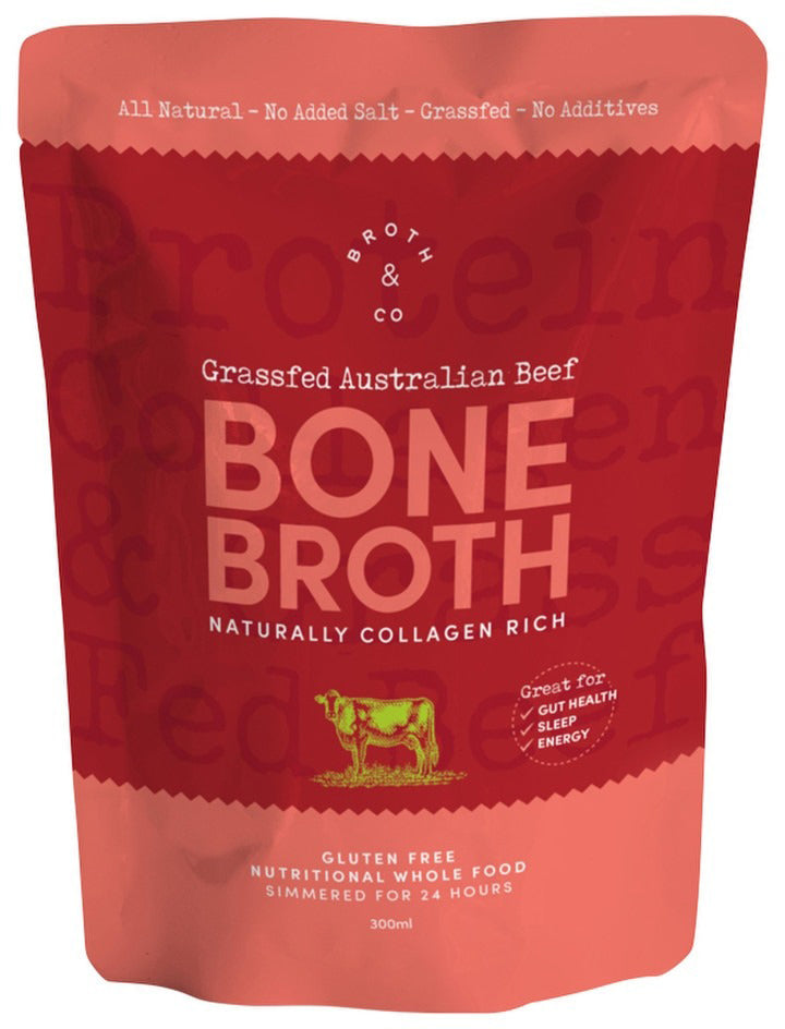 Broth & Co Bone Broth Grassfed Australian Beef 300ml