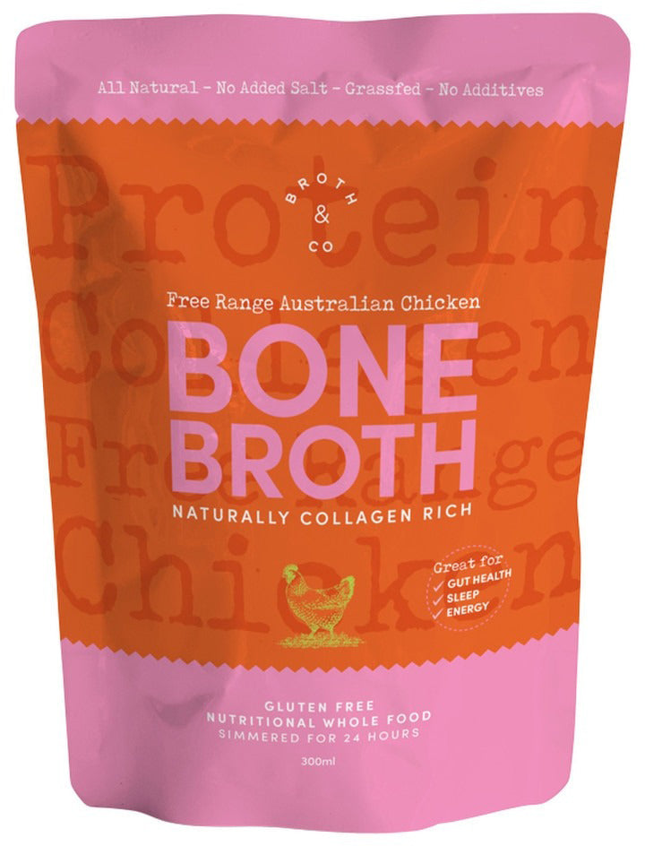 Broth & Co Bone Broth Free Range Australian Chicken 300ml