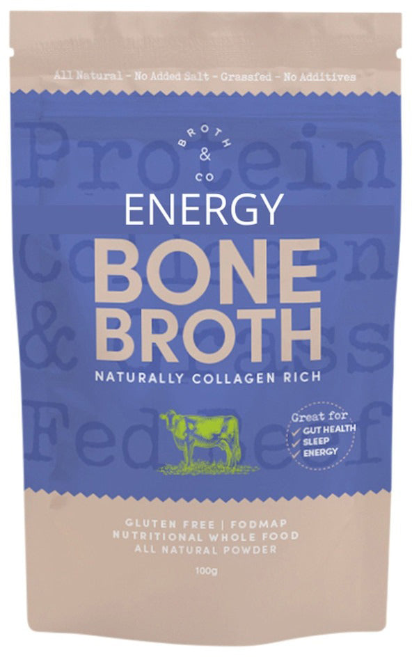 Broth & Co Energy Bone Broth Powder 100g