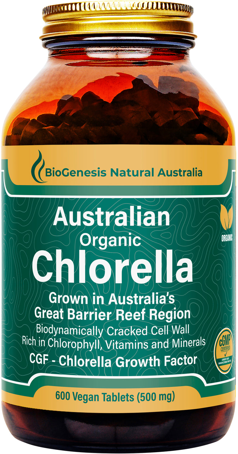 BioGenesis Organic Chlorella 600 Tablets