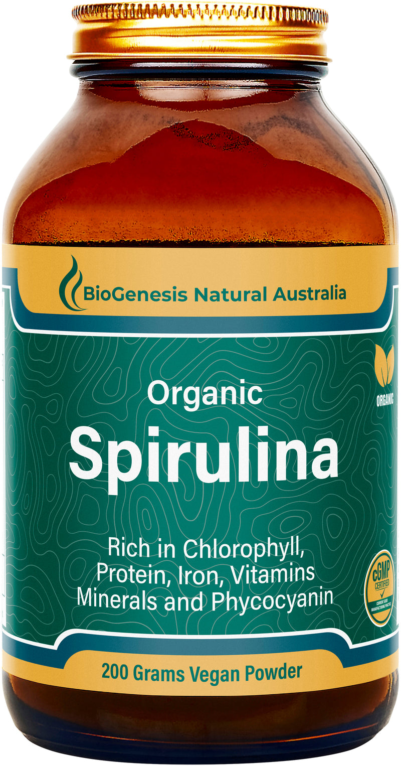 BioGenesis California Spirulina 200G Powder