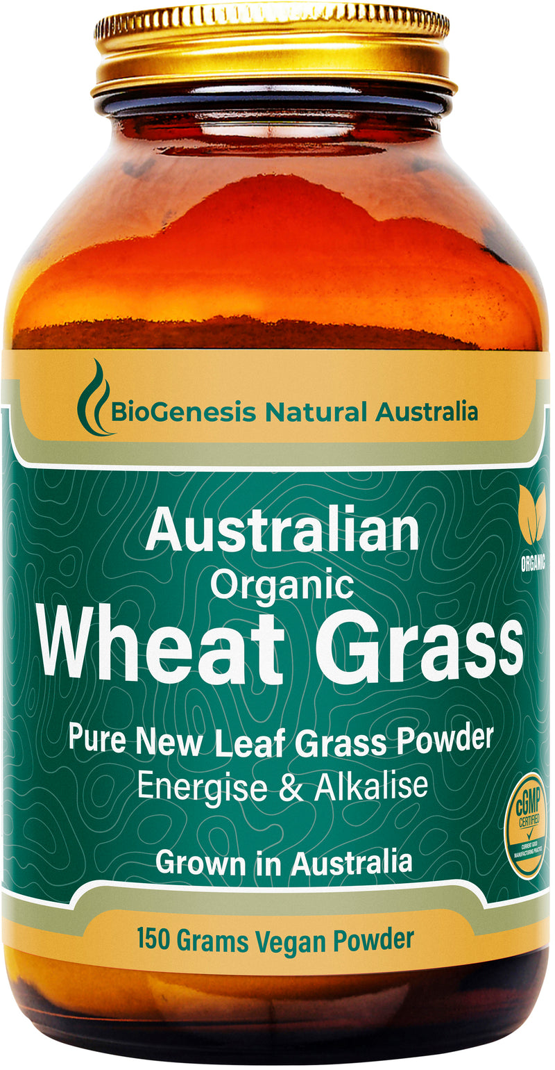 BioGenesis Organic Wheat Grass 150G Powder