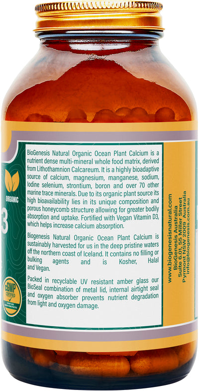 BioGenesis Ocean Plant Calcium 220 Capsules