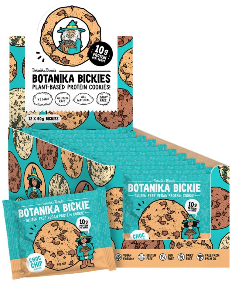 Botanika Blends Botanika Bickies Choc Chip 60g x 12 Display