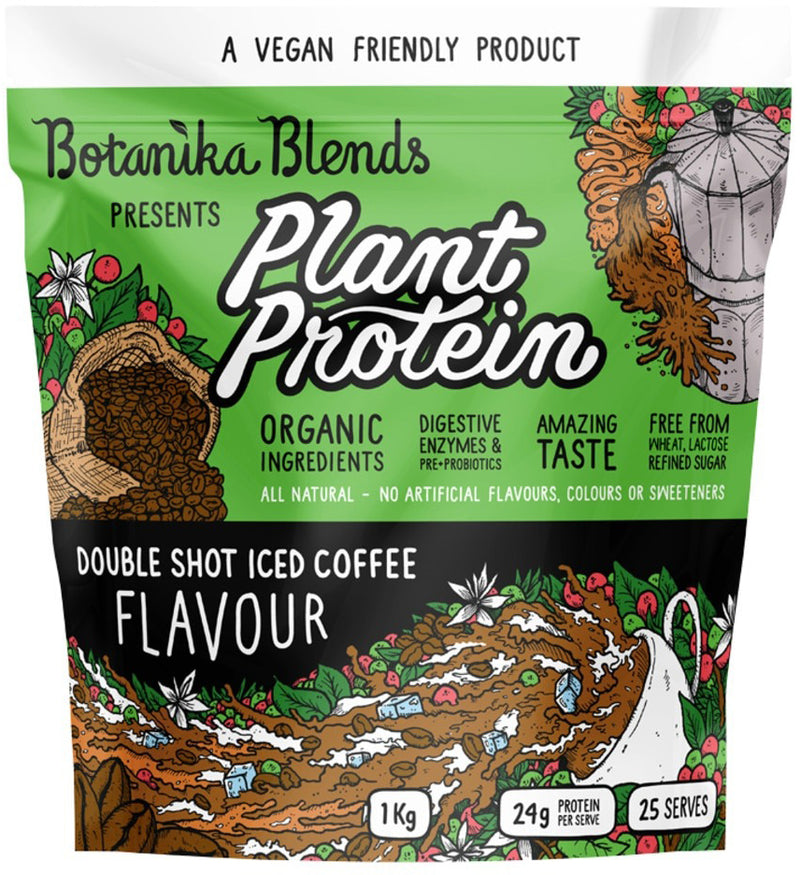 Botanika Blends Plant Protein Double Shot Iced Coffee 1kg