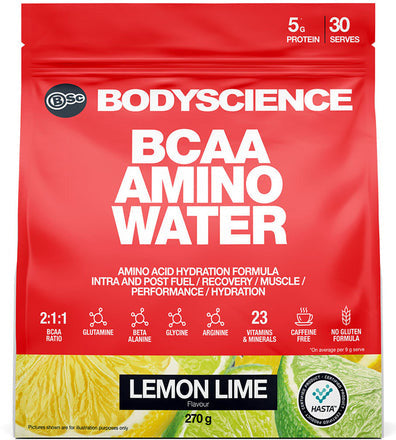 BCAA AMINO WATER BY BODY Science BSc