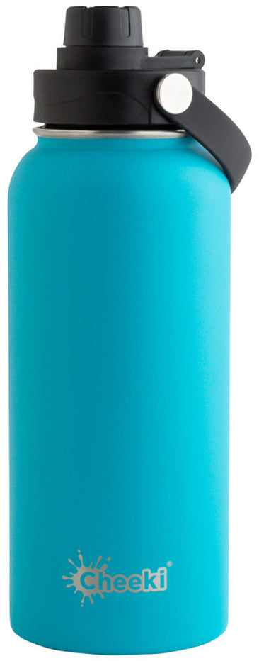 Cheeki Insulated Bottle Adventure Aqua (Large) 1L