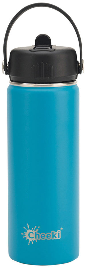 Cheeki Insulated Bottle Adventure Aqua (Small) 600ml