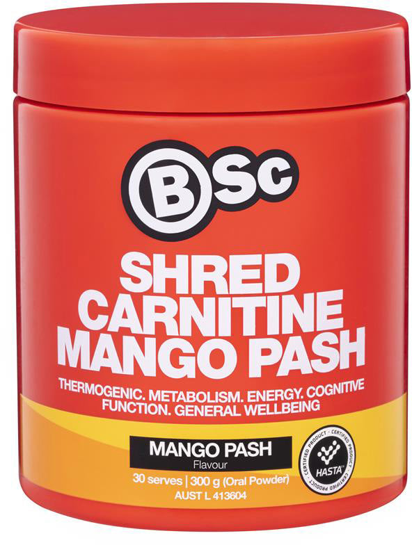 BSc Shred Carnitine Mango Pash 300g