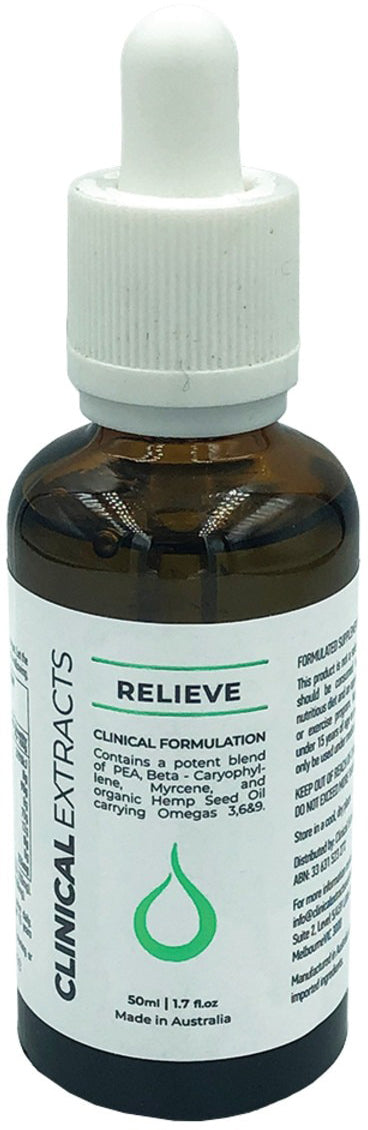 Clinical Extracts Clinical Formulation Relieve 50ml