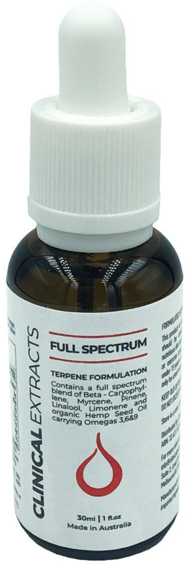 Clinical Extracts Terpene Formulation Full Spectrum 30ml