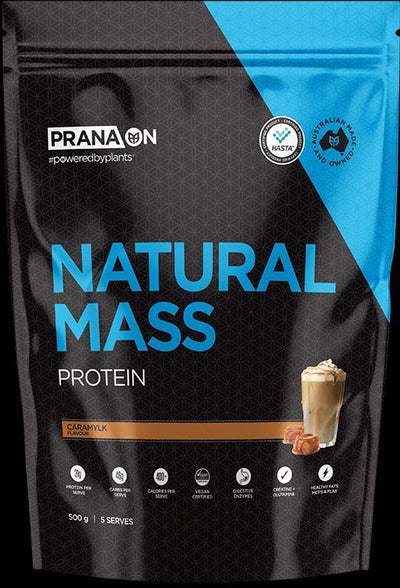 Prana On Natural Mass Protein Pouches 500g