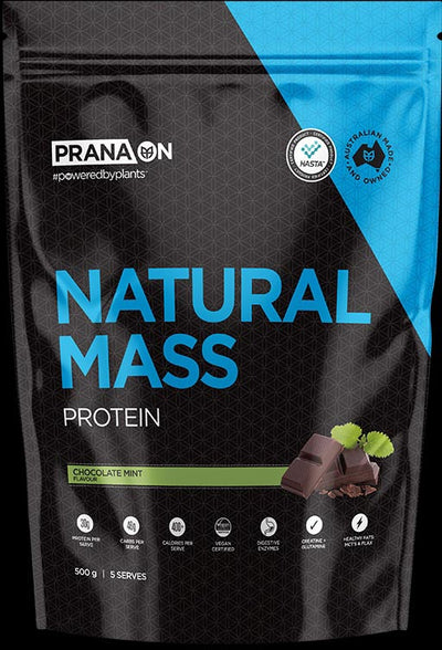 Prana On Natural Mass Protein Pouches 500g