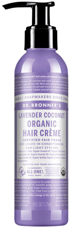 Dr. Bronner's Organic Hair Creme 177ml