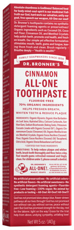 Dr. Bronner's Toothpaste (All-One) 140g