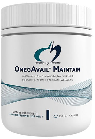 Designs For Health OmegAvail Maintain 180 Capsules