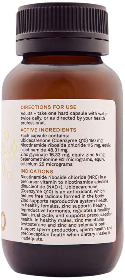 Eius Fertility Co Enzyme Plus 60c