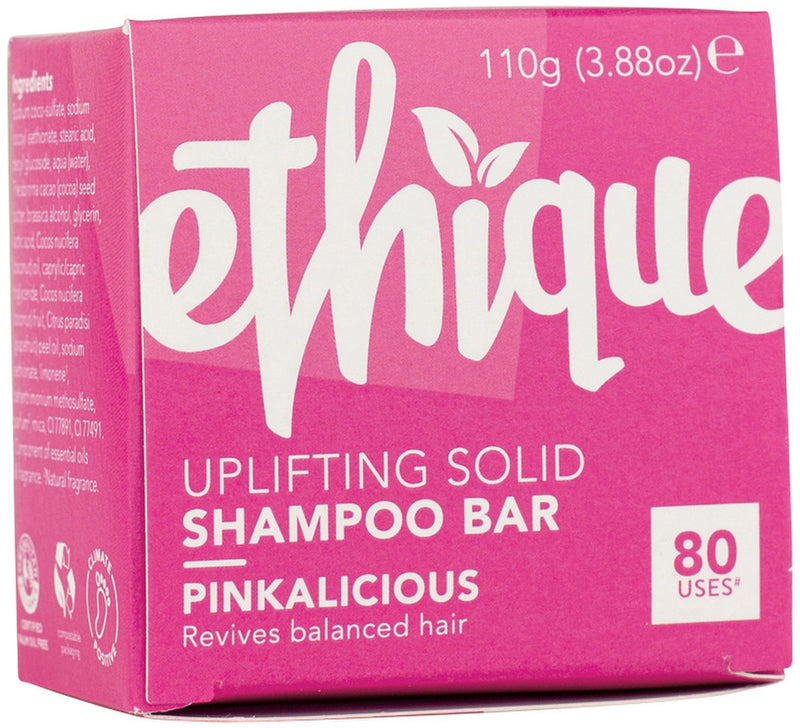 Ethique Bar Shampoo Uplifting Solid Pinkalicious (Revives Balanced Hair) 110g