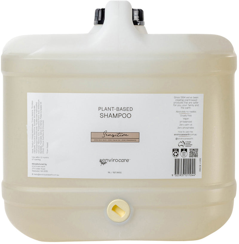 EnviroCare Plant-Based Shampoo Sensitive 15L