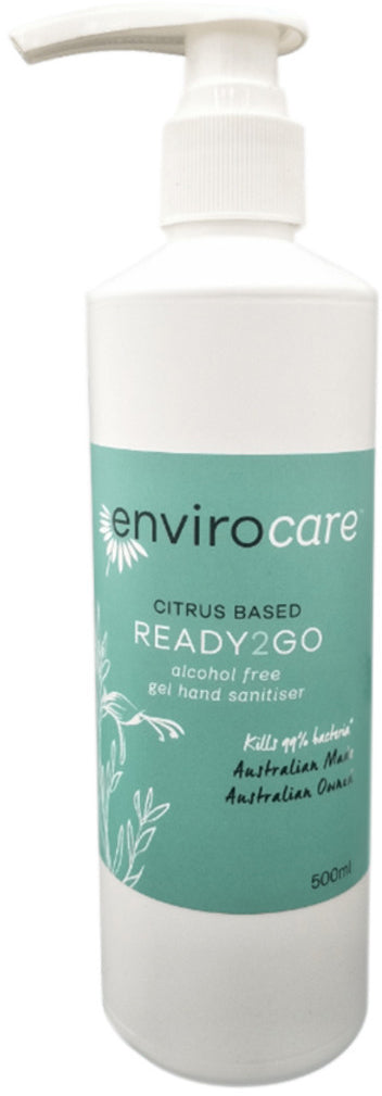 EnviroCare Citrus Ready2Go Hand Sanitiser Gel 500ml