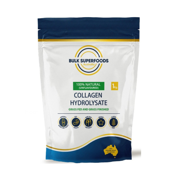 Grass Fed Collagen 1Kg by Bulk Super Foods