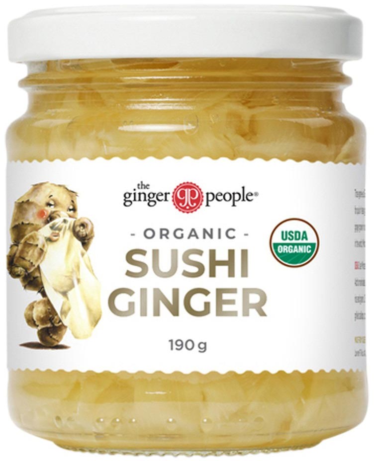 The Ginger People Organic Sushi Ginger 190g