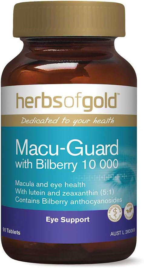 Herbs of Gold Macu-Guard with Bilberry 10,000